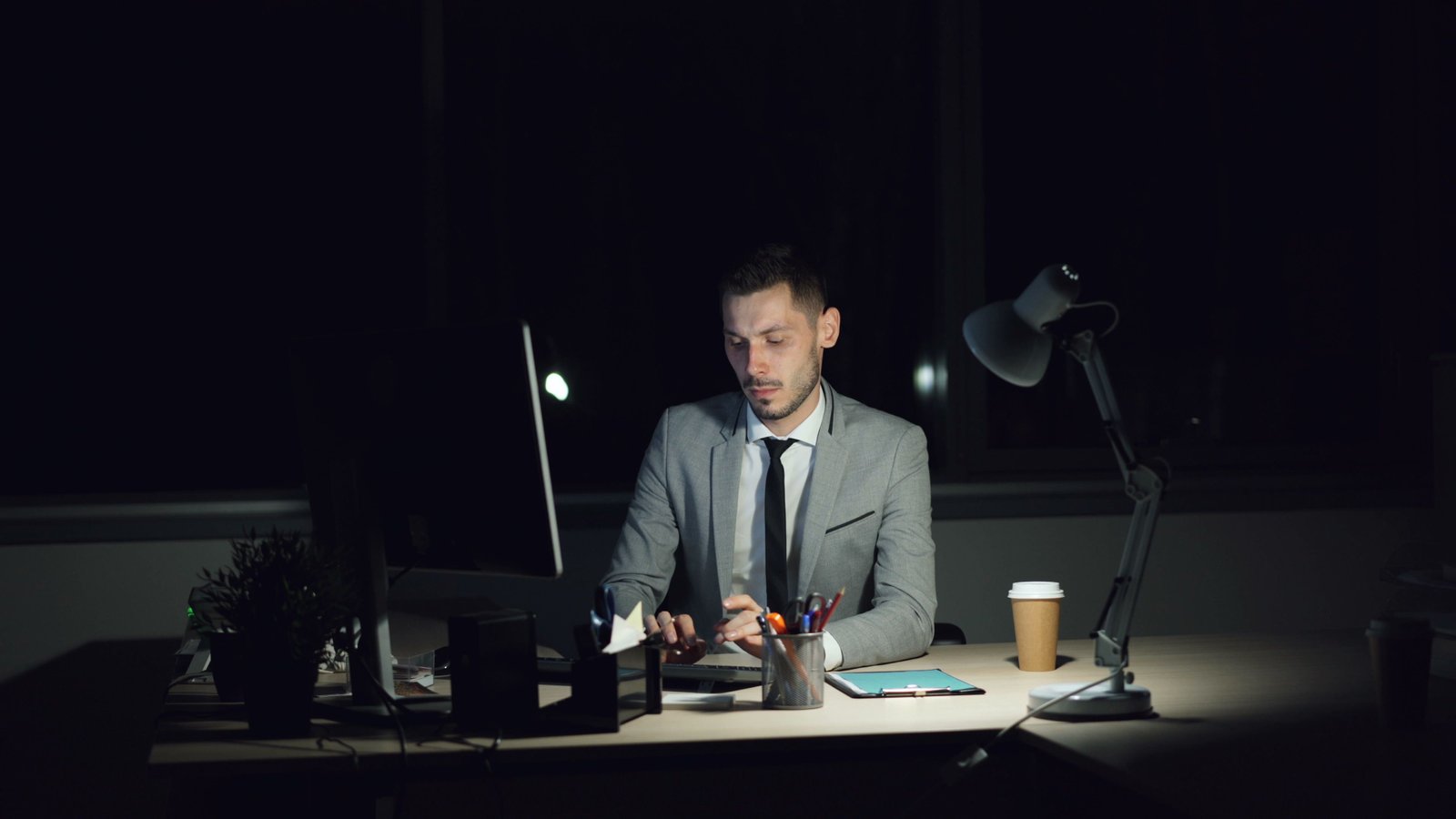 Rotina de trabalho em ambiente corporativo